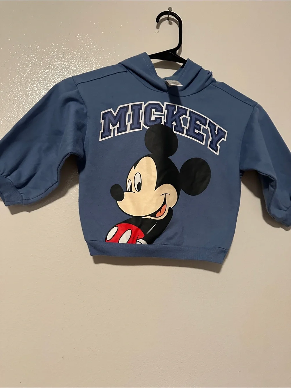 Disney Mickey Blue Kids Hoodie Sweatshirt